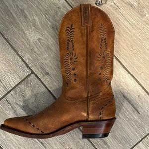Boulet Leather Cowboy Boots
